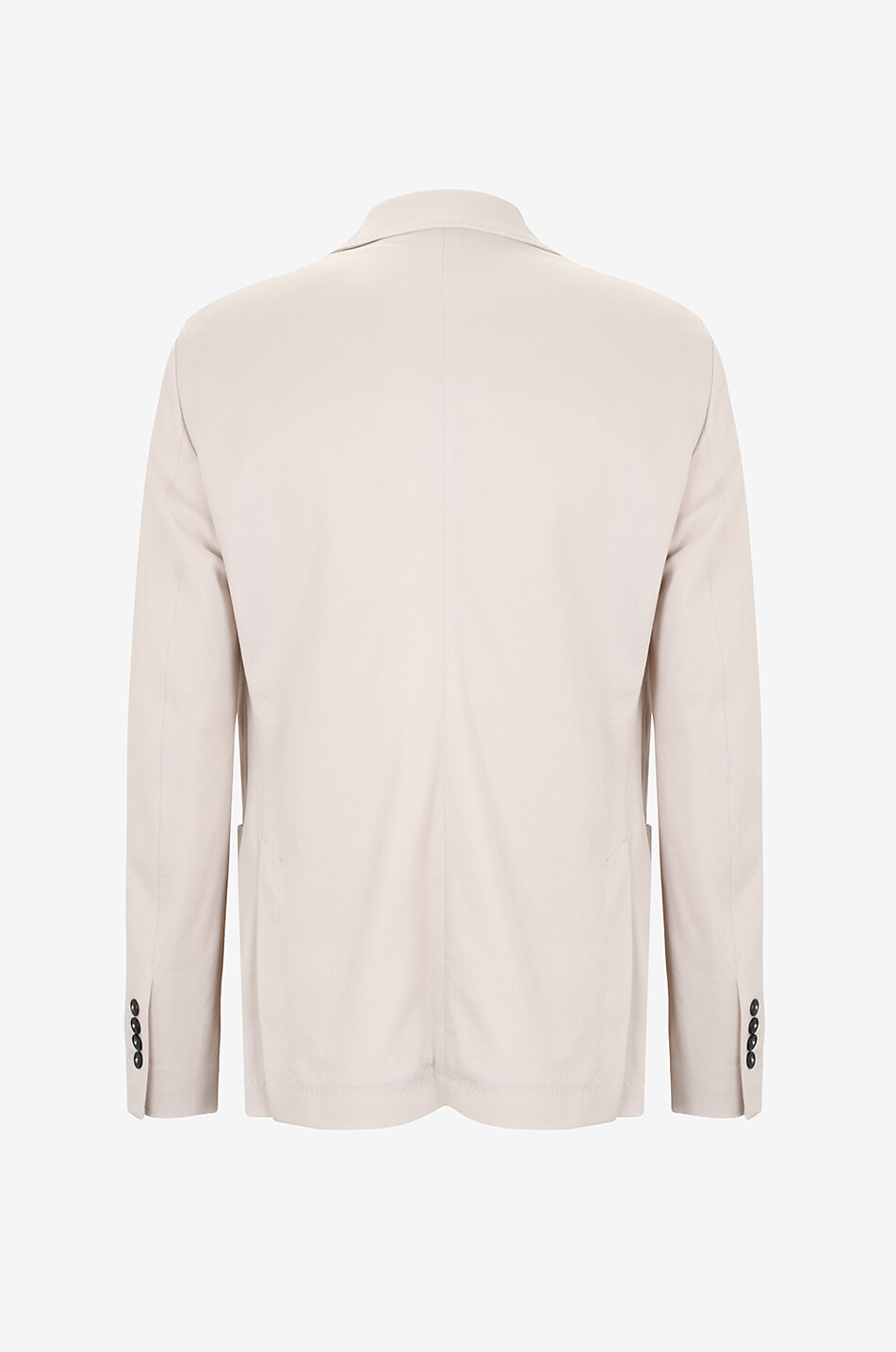 CIRCOLO 1901 Einreihiger Baumwollpiqué-Blazer Herren CREMEFARBEN 2