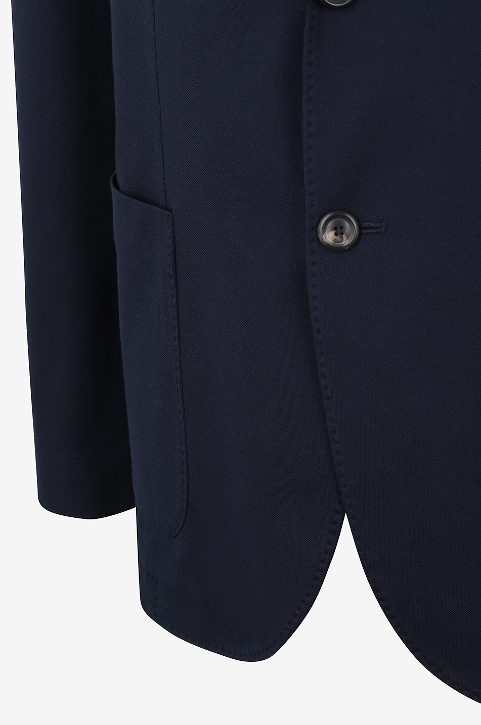 CIRCOLO 1901 Einreihiger Baumwollpiqué-Blazer Herren DUNKELBLAU 3