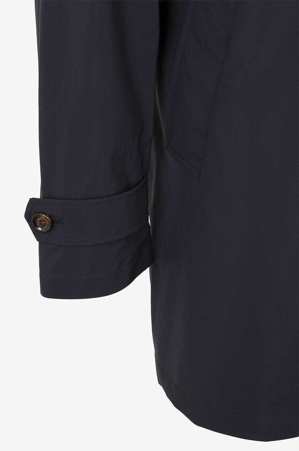 MOORER Nylon-Regenmantel Vittor-AC Herren DUNKELBLAU 3