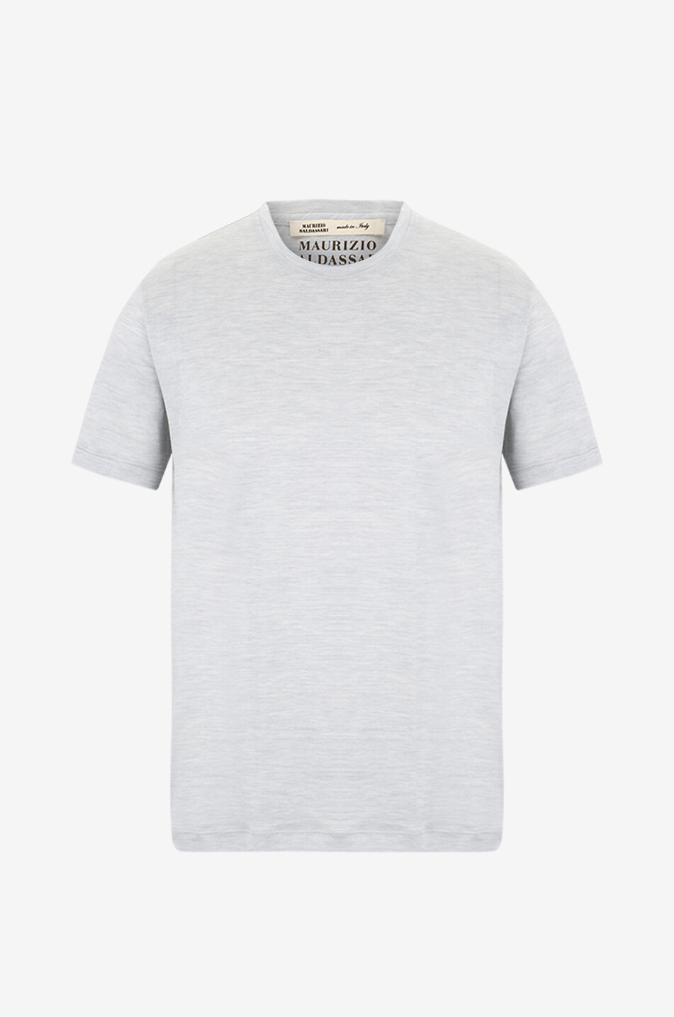 MAURIZIO BALDASSARI Short-sleeved T-shirt Men LIGHT GREY 1