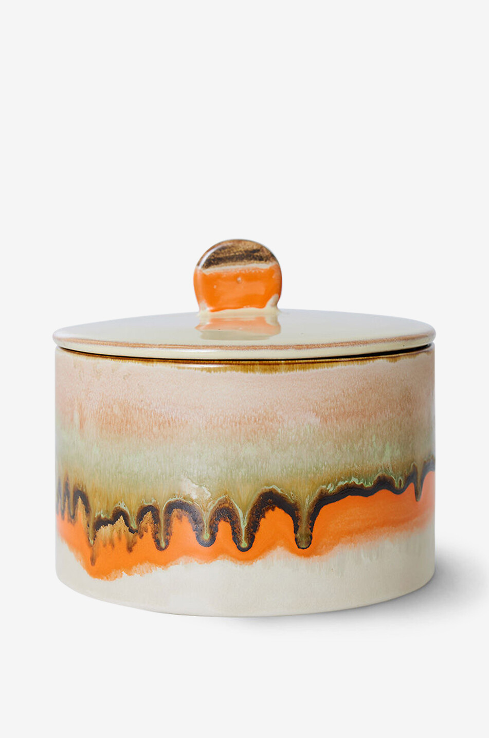 Keramik-Keksdose 70s Burst