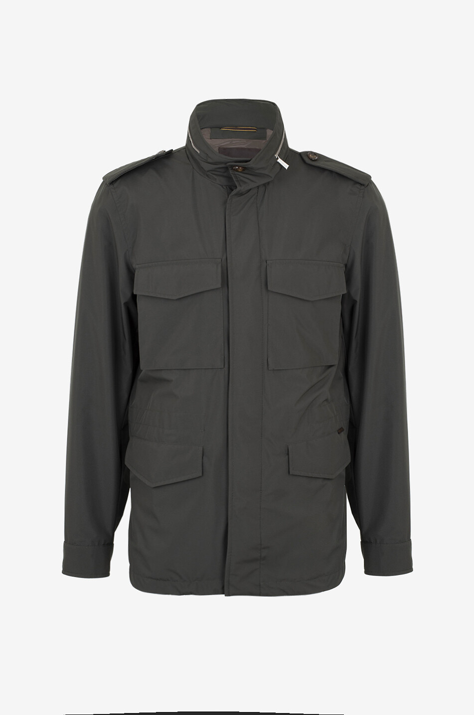 MOORER Parka légère en nylon Denver-25 Homme VERT FONCÉ 1