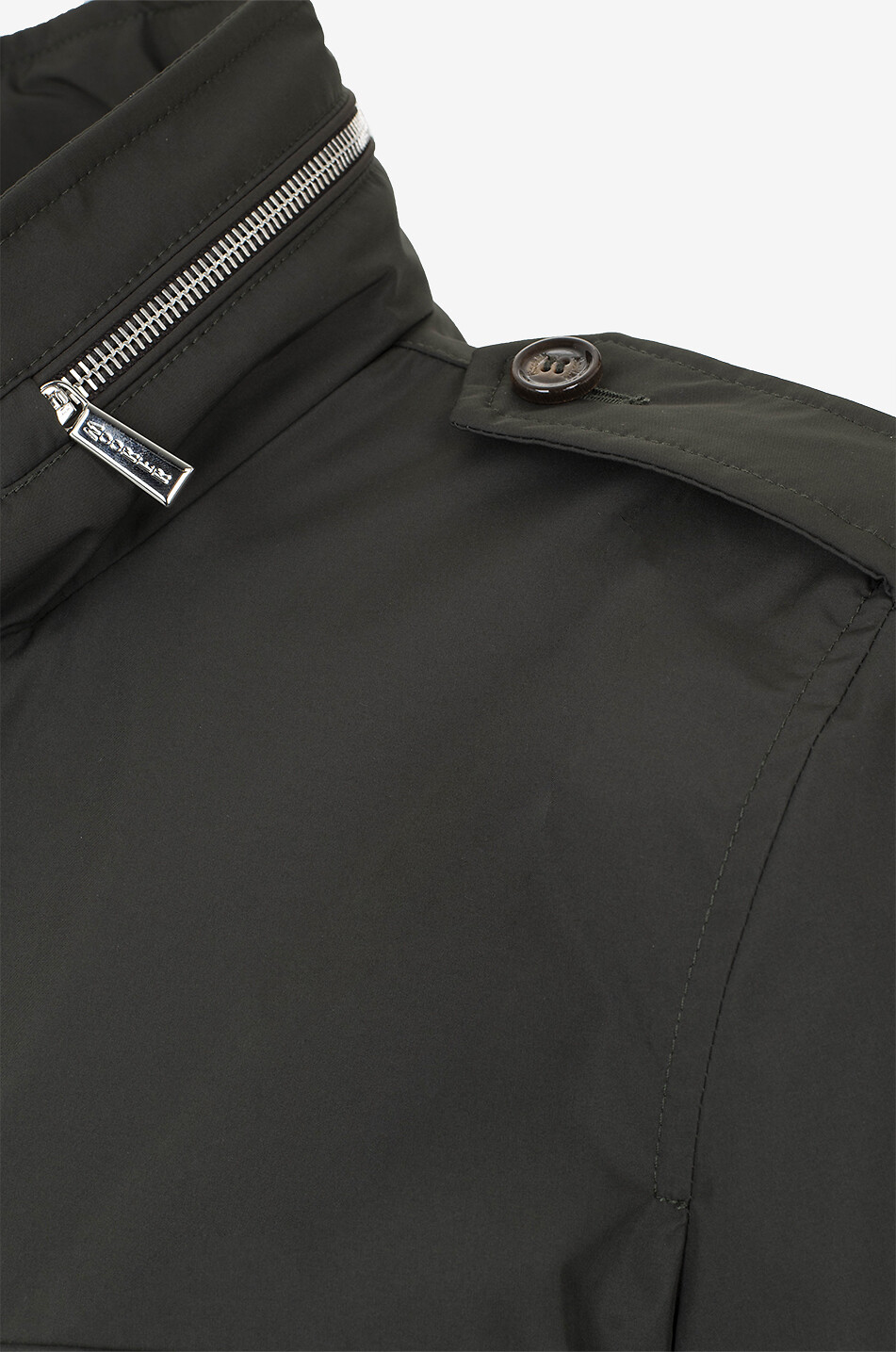 MOORER Parka légère en nylon Denver-25 Homme VERT FONCÉ 3