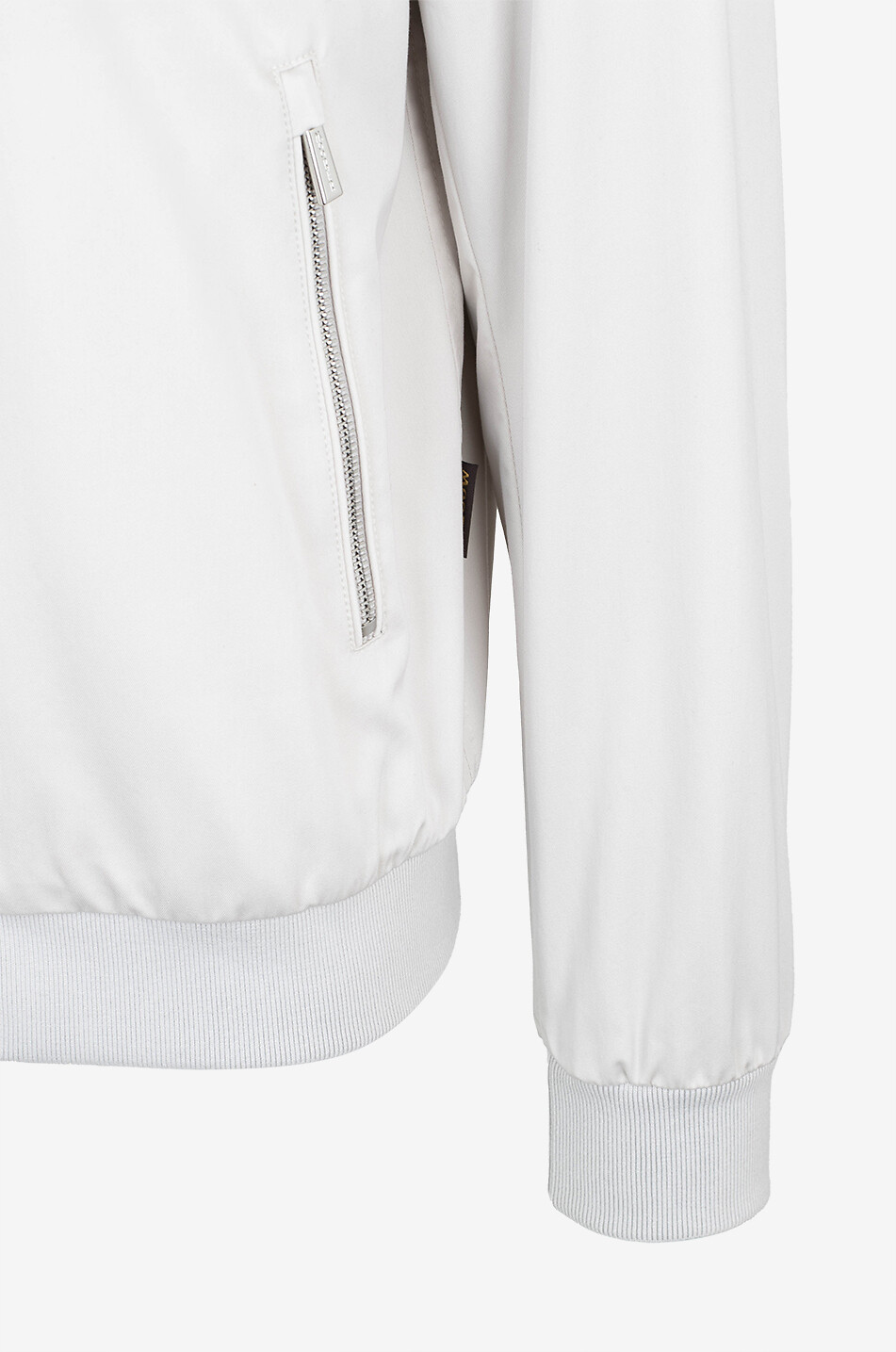 MOORER Blouson en coton et soie Sorano SI6 Homme Beige clair 3