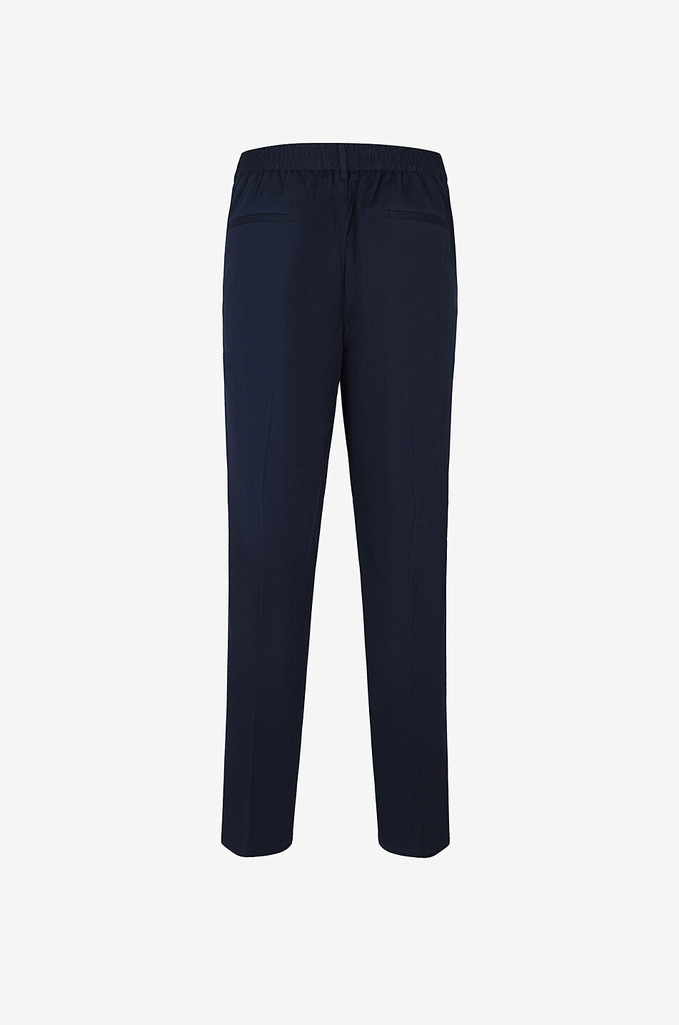 CIRCOLO 1901 Pantalon esprit jogger en coton piqué Homme BLEU FONCE 2
