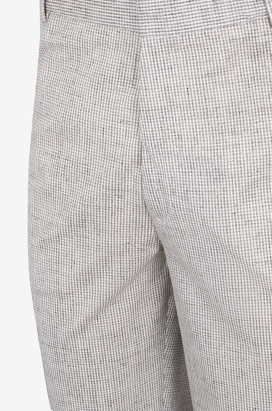 CIRCOLO 1901 Gerade Baumwollhose mit Hahnentrittmuster Herren BUNT 3