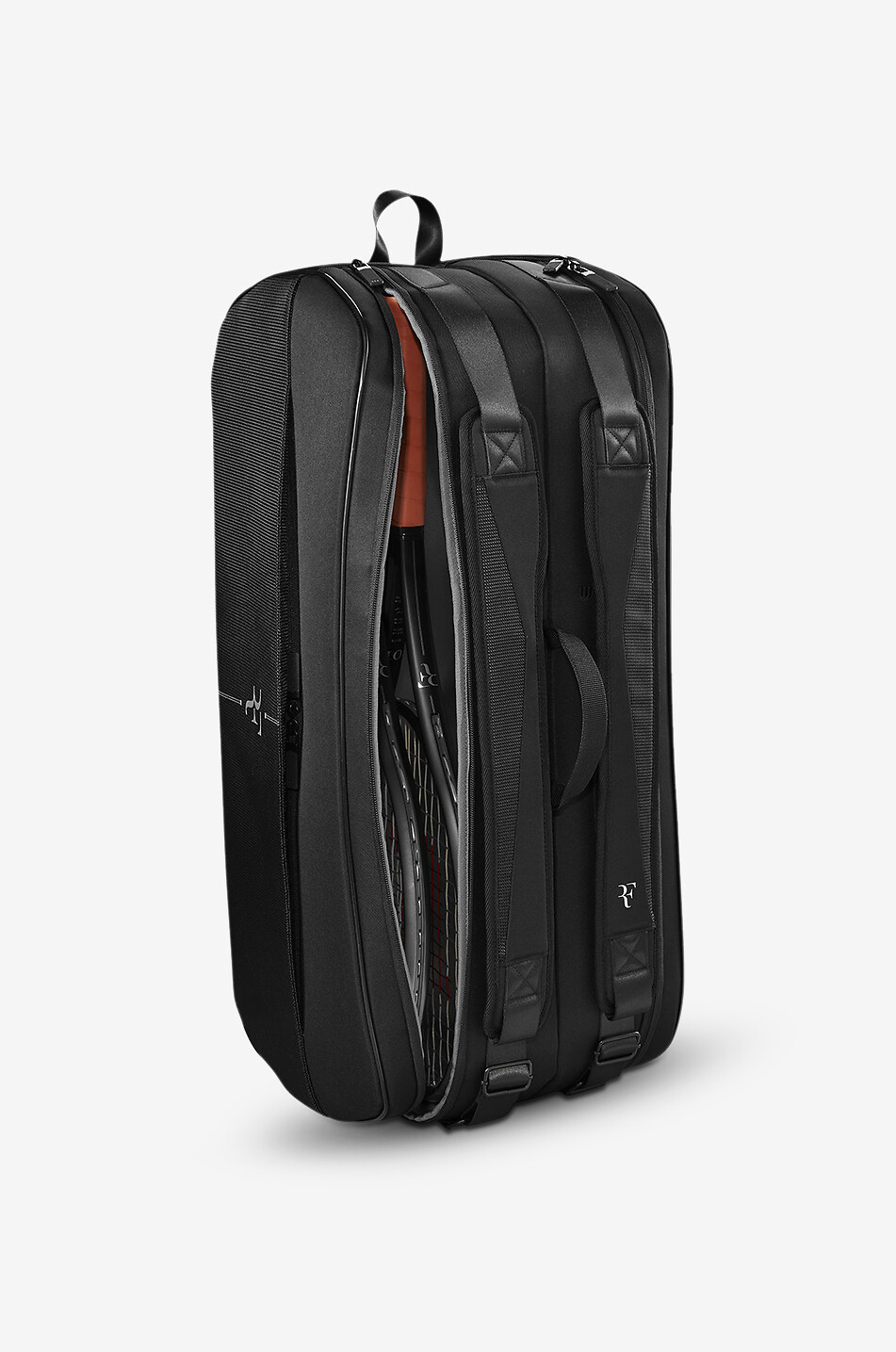 WILSON Tennisschlägertasche RF Tournament 9 Pack Unisex SCHWARZ 4