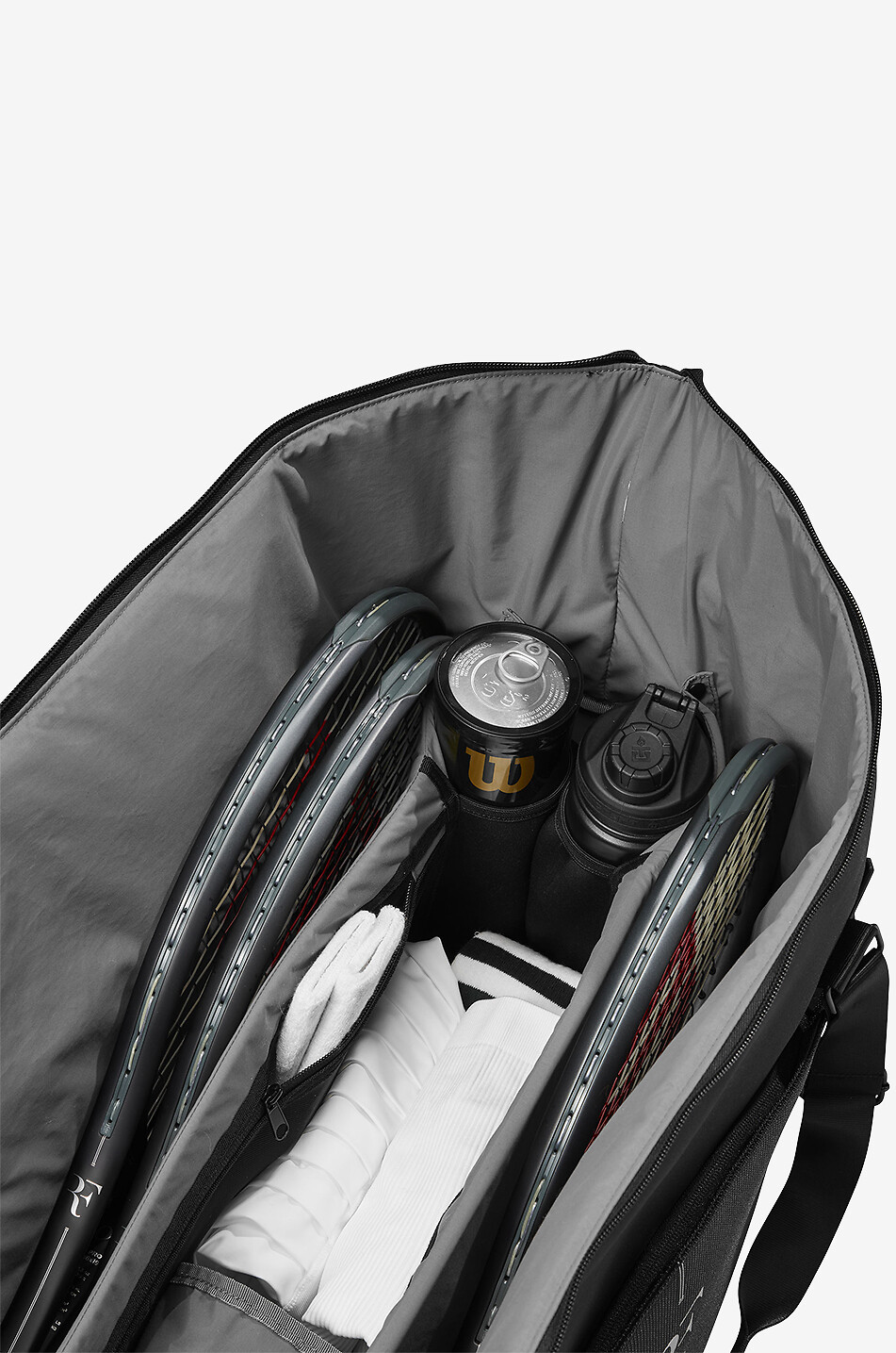 WILSON RF Practice 6 Pack racquet bag Unisex BLACK 7
