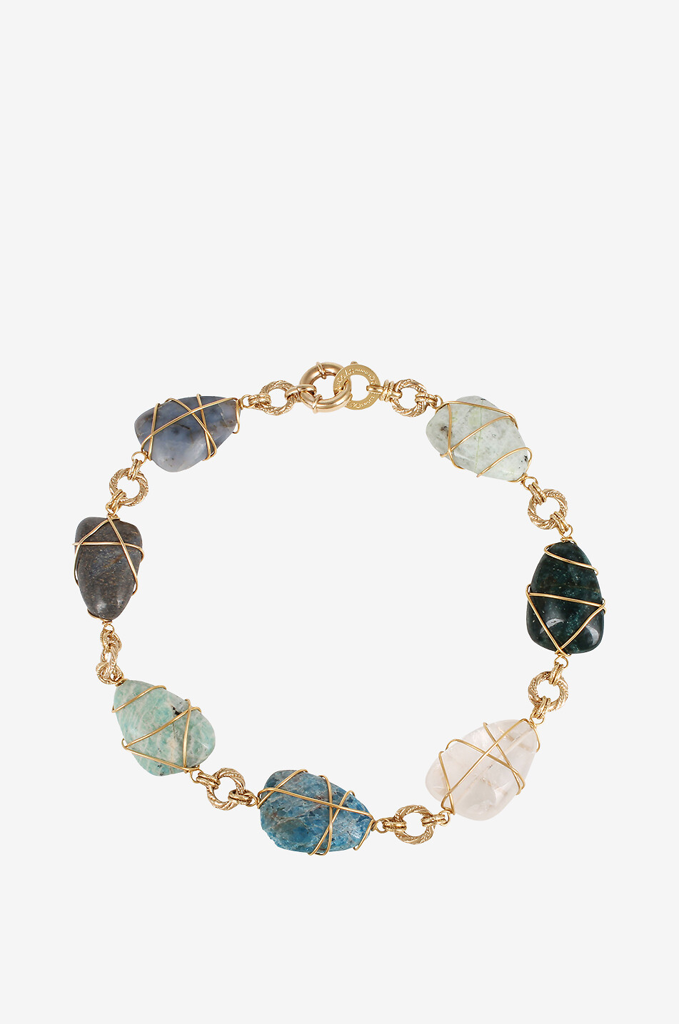 Collier en pierres fines Rainbow