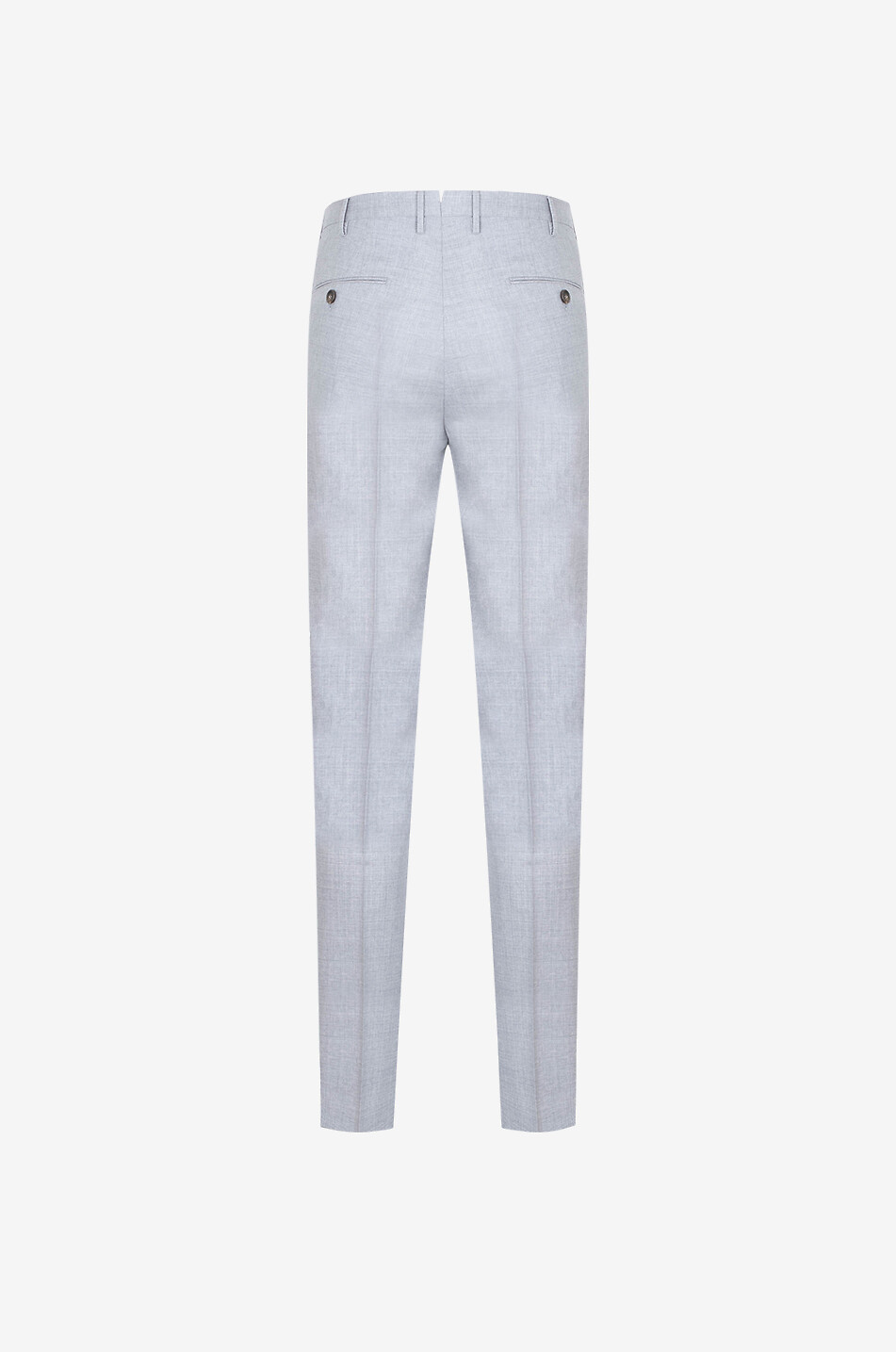 INCOTEX Klassische Schurwollhose Herren HELLGRAU 2