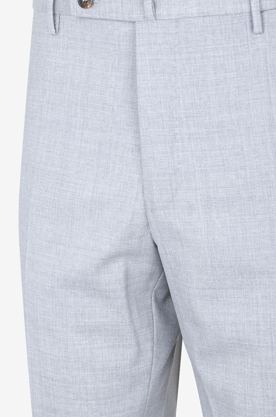 INCOTEX Klassische Schurwollhose Herren HELLGRAU 3