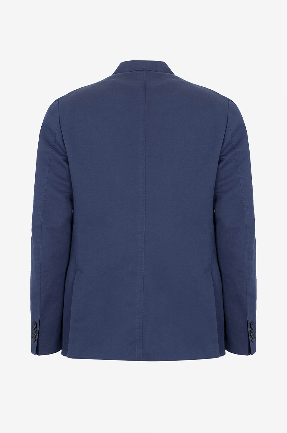 INCOTEX Blazer aus Leinen und Baumwolle Herren DUNKELBLAU 2