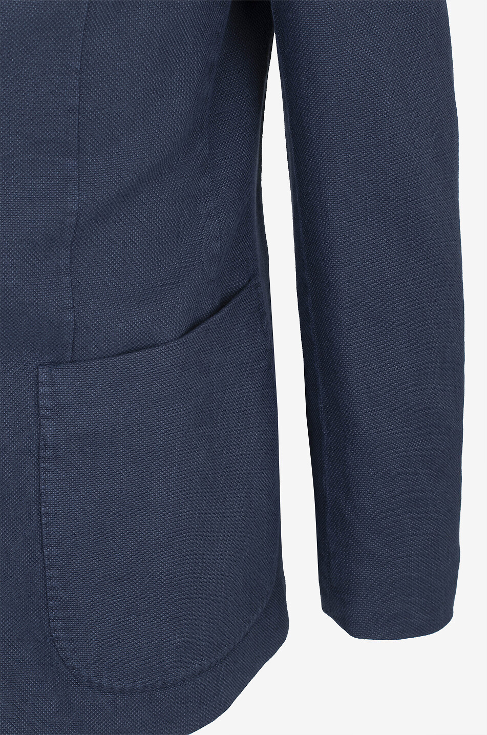 INCOTEX Blazer aus Baumwolle und Ramie Herren DUNKELBLAU 3