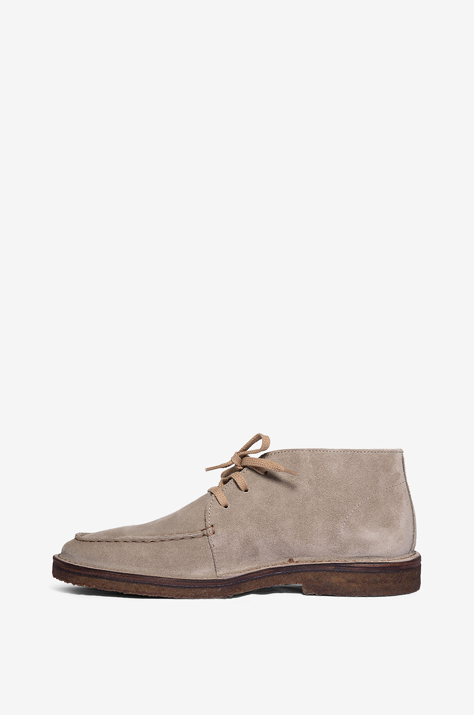 DRAKES Crosby Moc-Toe Chukka suede lace-up ankle boots Men BEIGE 3