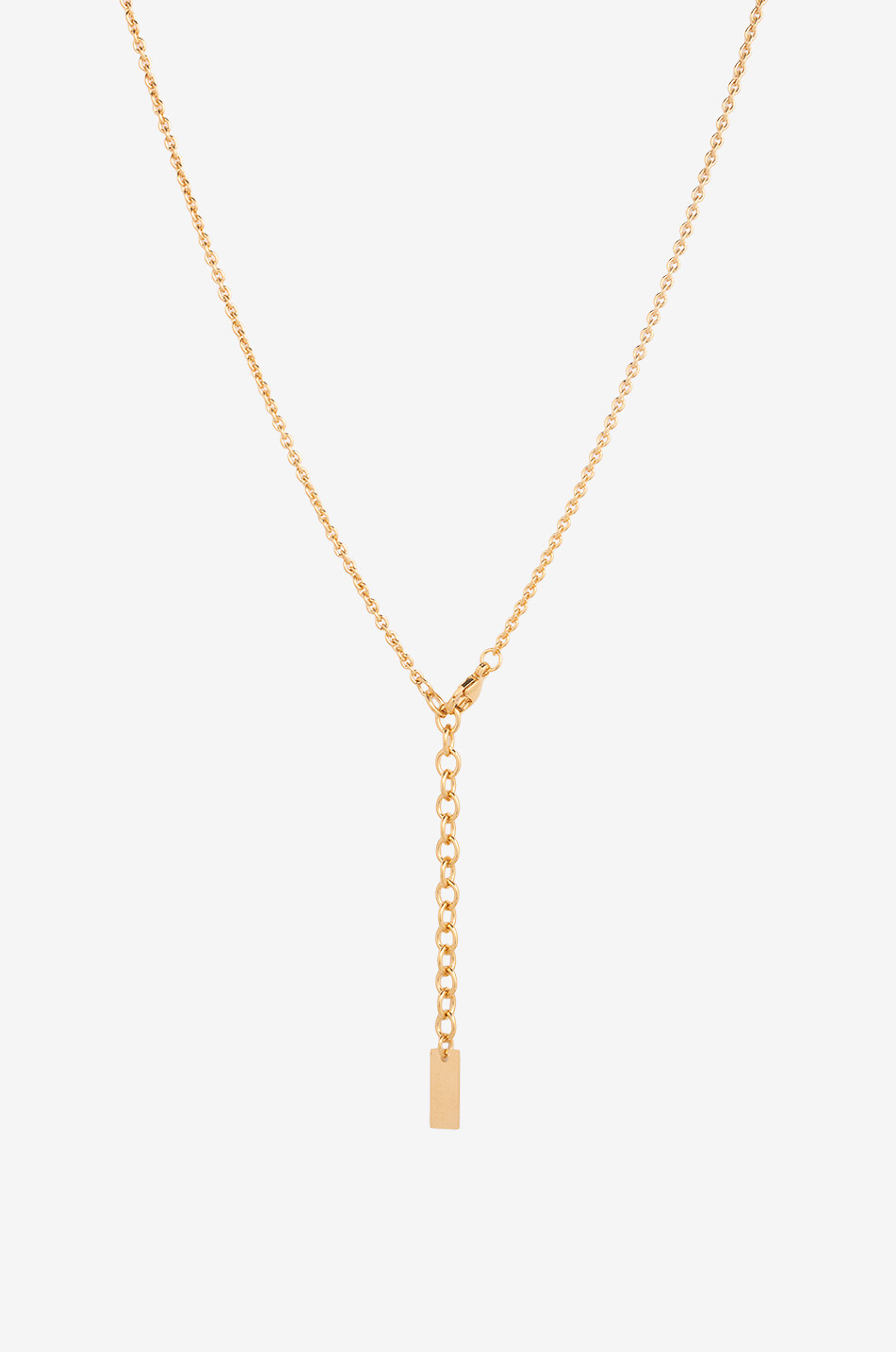 SAINT LAURENT PARIS Goldene Halskette mit Anhänger Coquillage Damen GOLDEN 2
