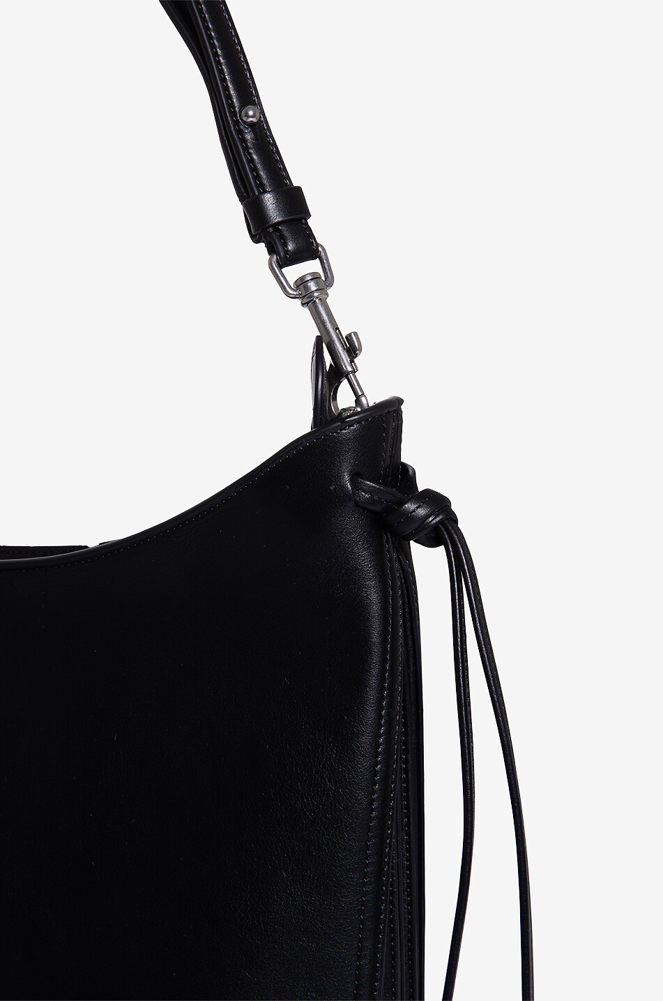 PHOEBE PHILO Gig Medium nappa leather shoulder bag Women BLACK 4