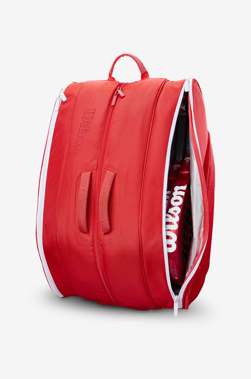 WILSON Sac de raquettes Padel Tour Unisexe ROUGE 3