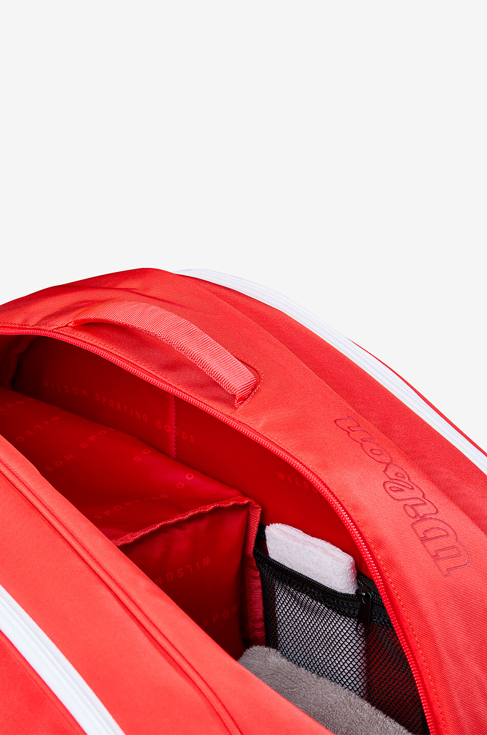 WILSON Sac de raquettes Padel Tour Unisexe ROUGE 5
