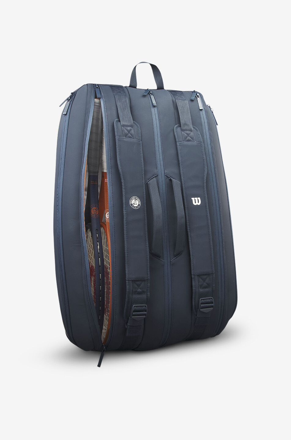 WILSON Roland Garros Session de Soirée Super Tour 15 Pack tennis racquet bag Unisex DARK BLUE 3