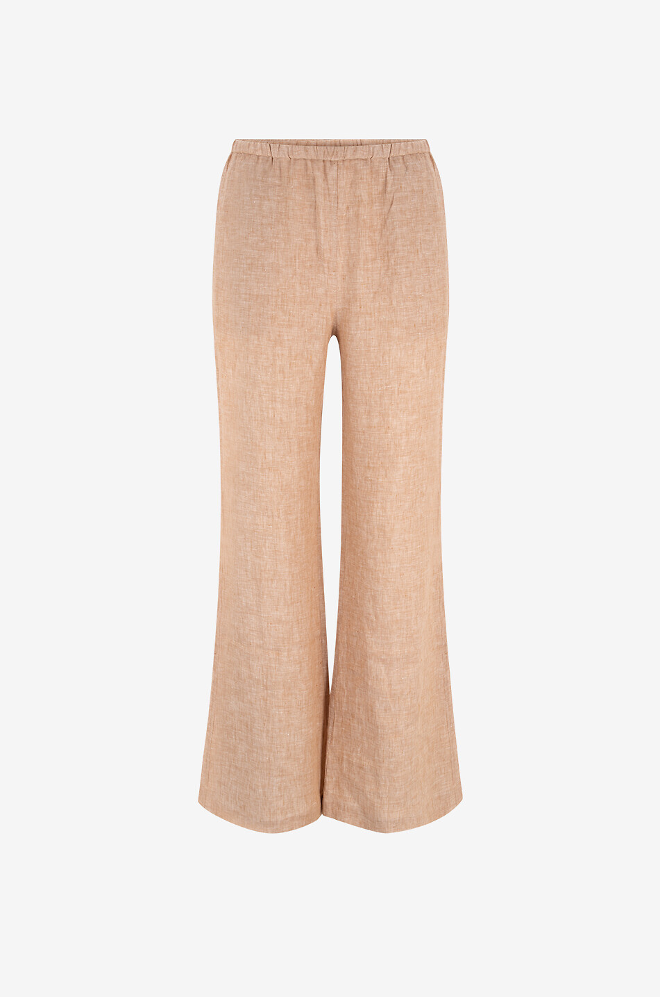HEMISPHERE Randy linen wide-leg trousers Women CAMEL 1