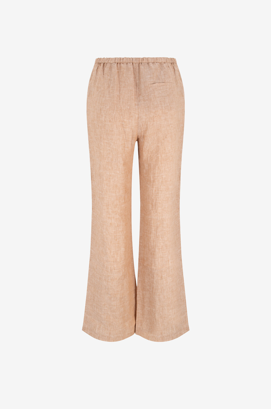 HEMISPHERE Randy linen wide-leg trousers Women CAMEL 2