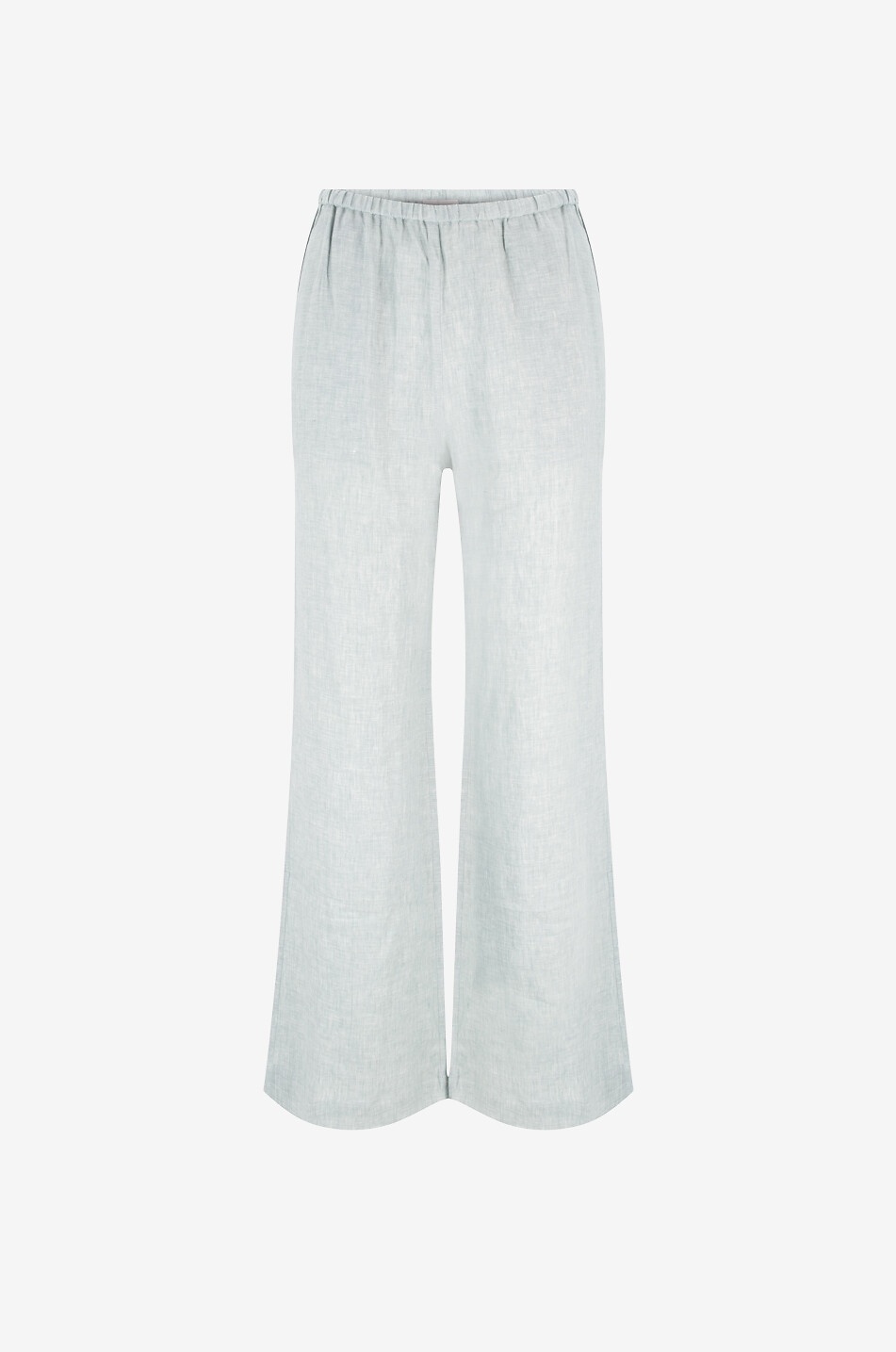 HEMISPHERE Randy linen wide-leg trousers Women LIGHT GREEN 1