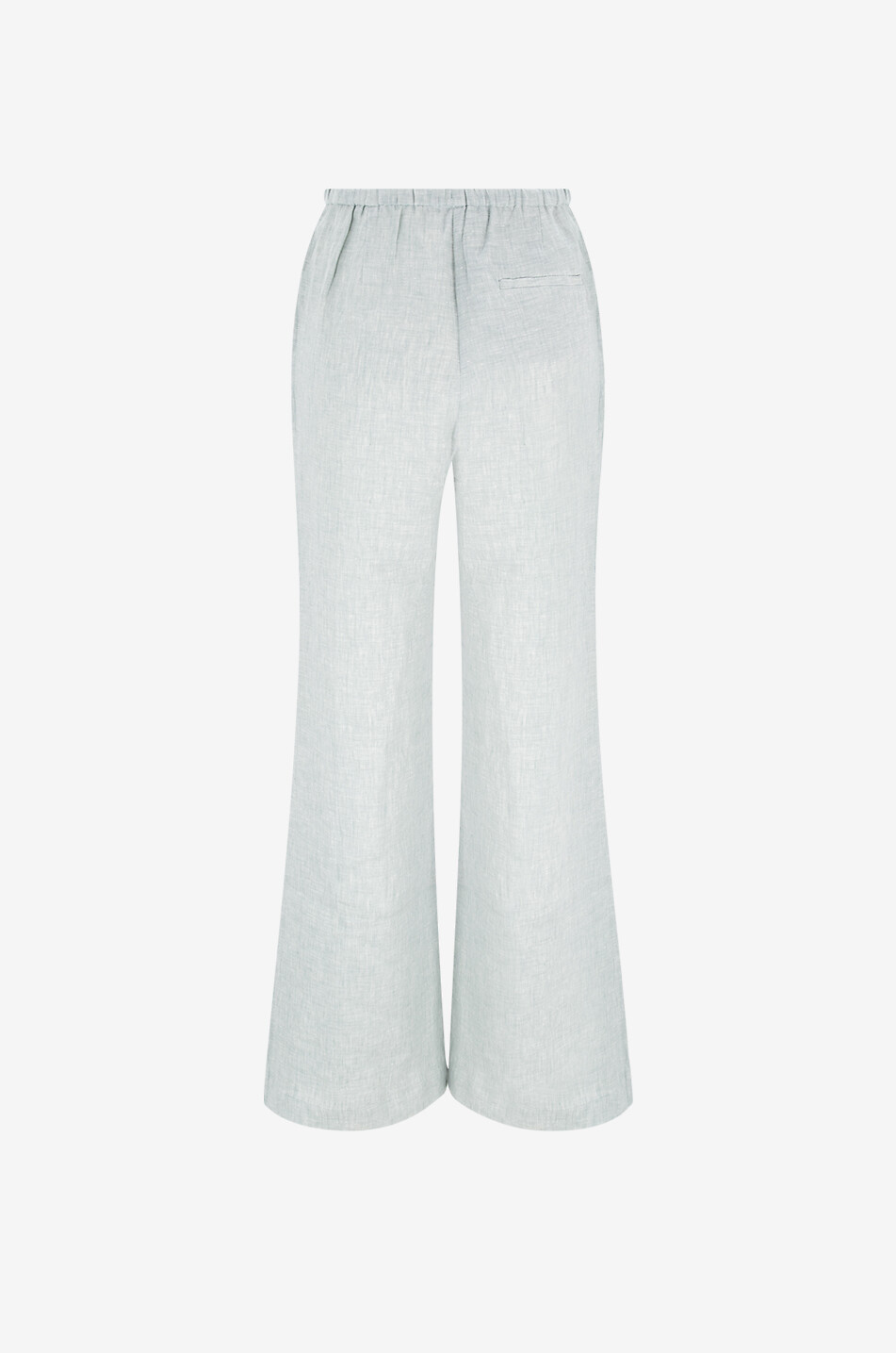 HEMISPHERE Randy linen wide-leg trousers Women LIGHT GREEN 2