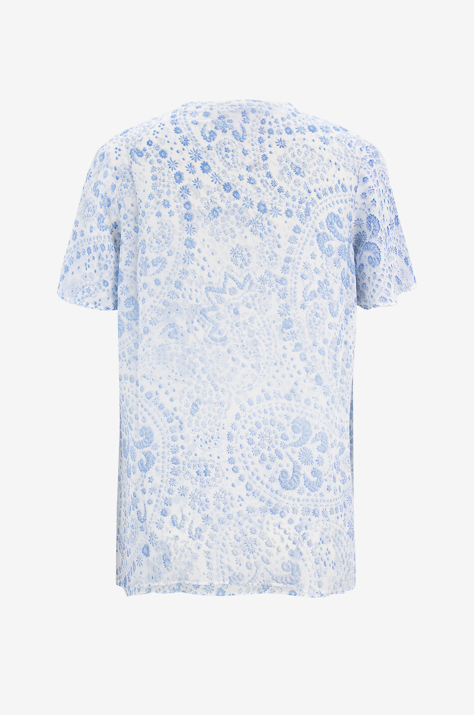 HEMISPHERE Top à manches courtes en viscose Punta Femme MULTICOLORE 2