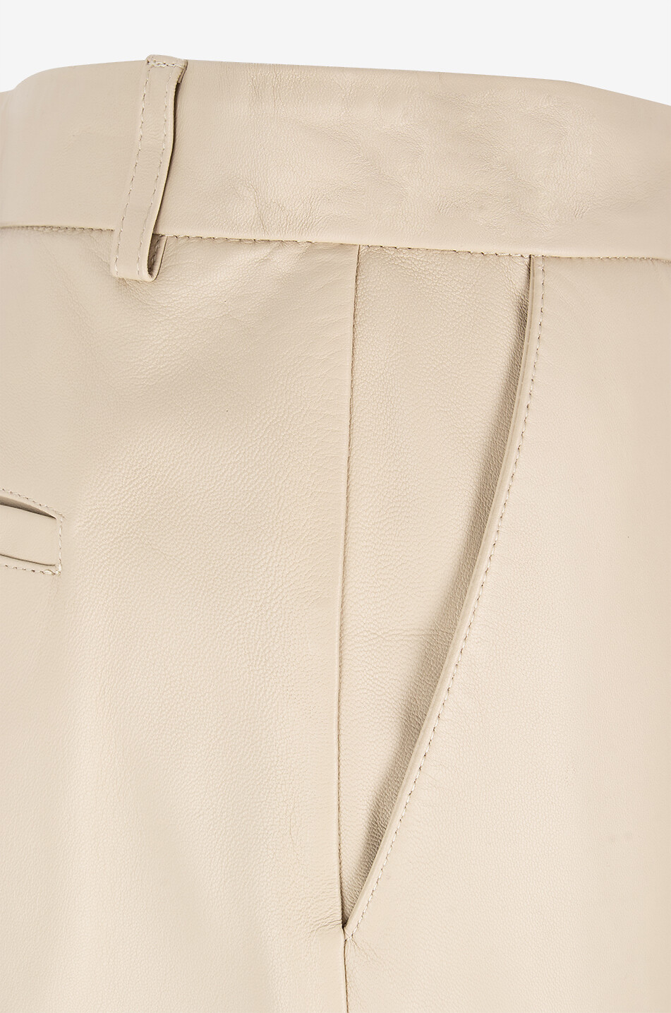 BONGENIE Nappalederhose Abby Damen BEIGE 3