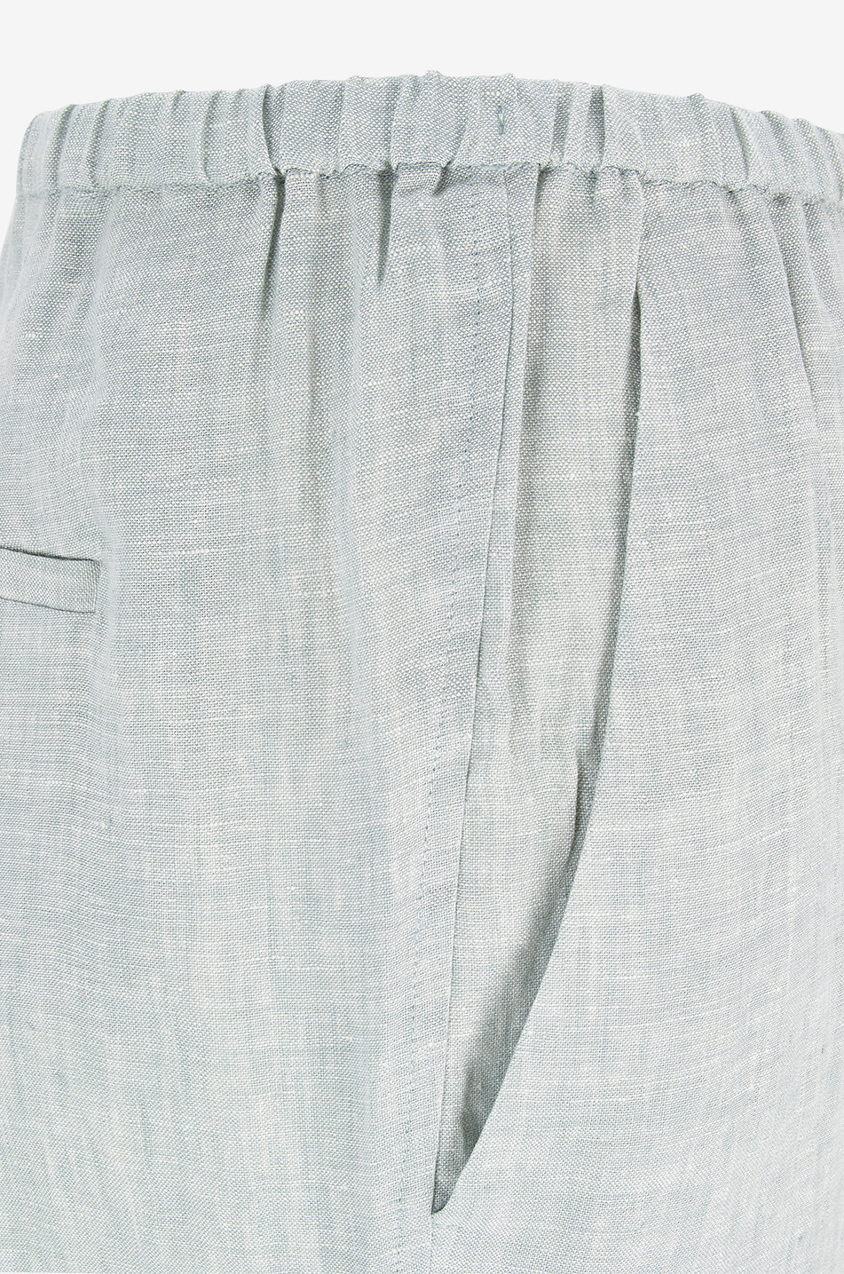 HEMISPHERE Randy linen wide-leg trousers Women LIGHT GREEN 3