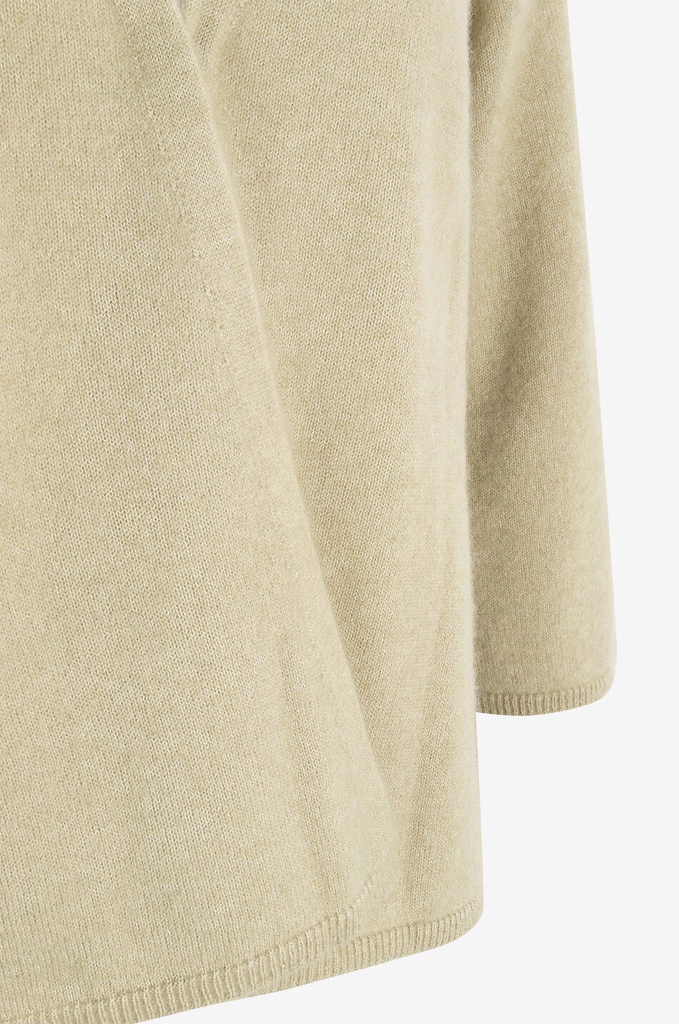 HEMISPHERE Kaschmir- und Baumwollcardigan mit V-Ausschnitt Damen KHAKI 3