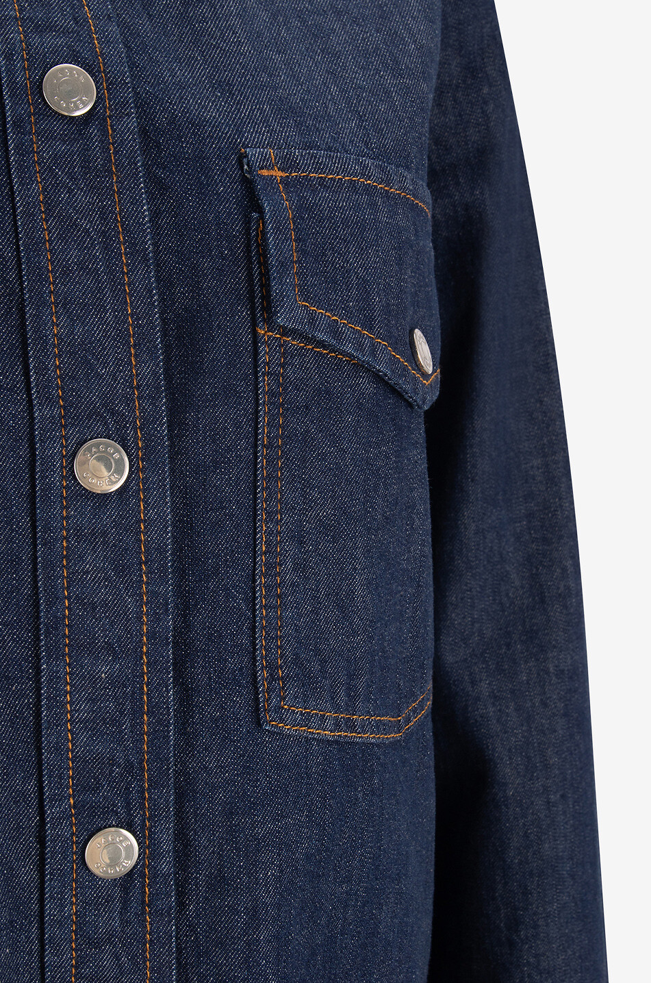 JACOB COHEN Langarm-jeanshemd Texana Damen BLAU 3
