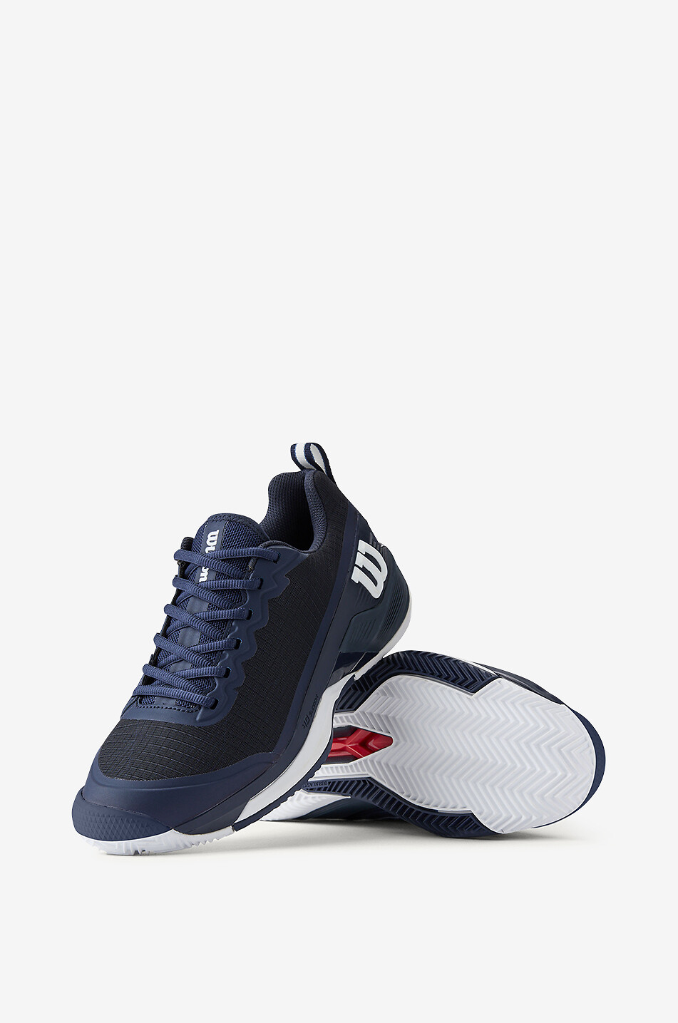 WILSON Tennisschuhe Rush Pro 4.5 Clay Herren DUNKELBLAU 5