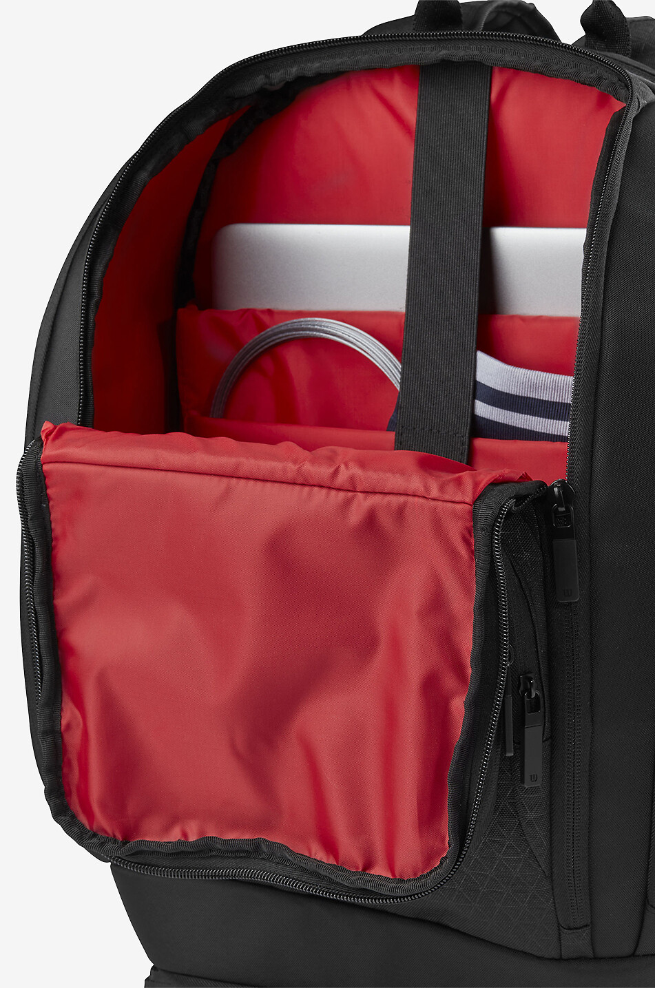 WILSON Rucksack Clash V3 Super Tour Unisex SCHWARZ 6