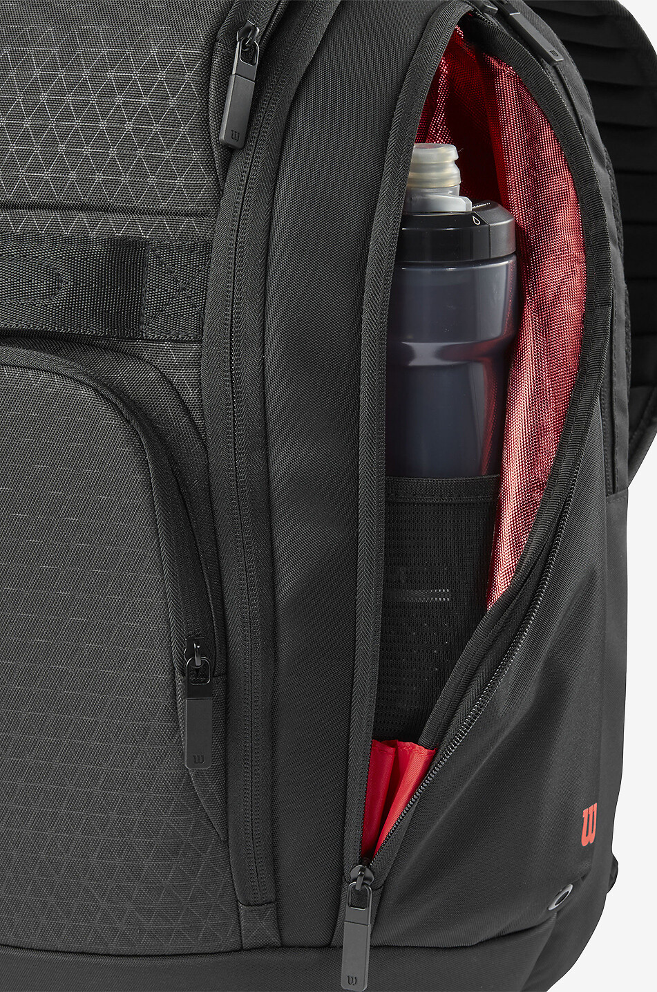 WILSON Rucksack Clash V3 Super Tour Unisex SCHWARZ 8