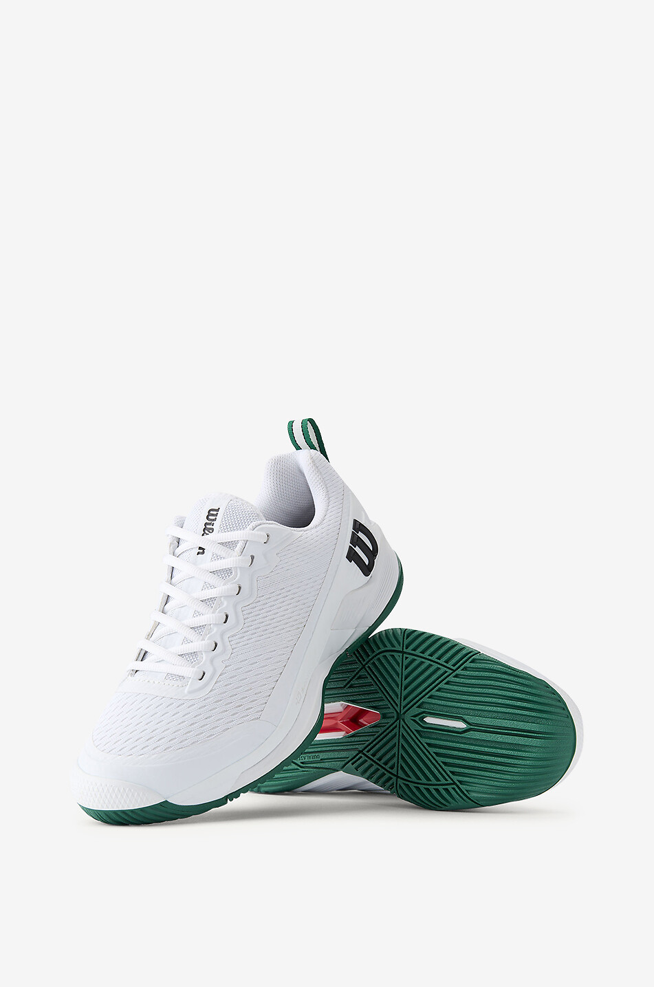 WILSON Tennisschuhe Rush Pro 4.5 Herren WEISS 5