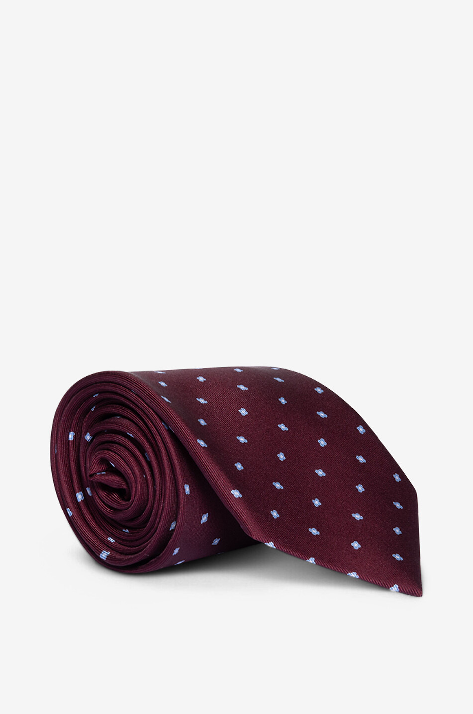 Geblümte Krawatte aus Seide Nilo