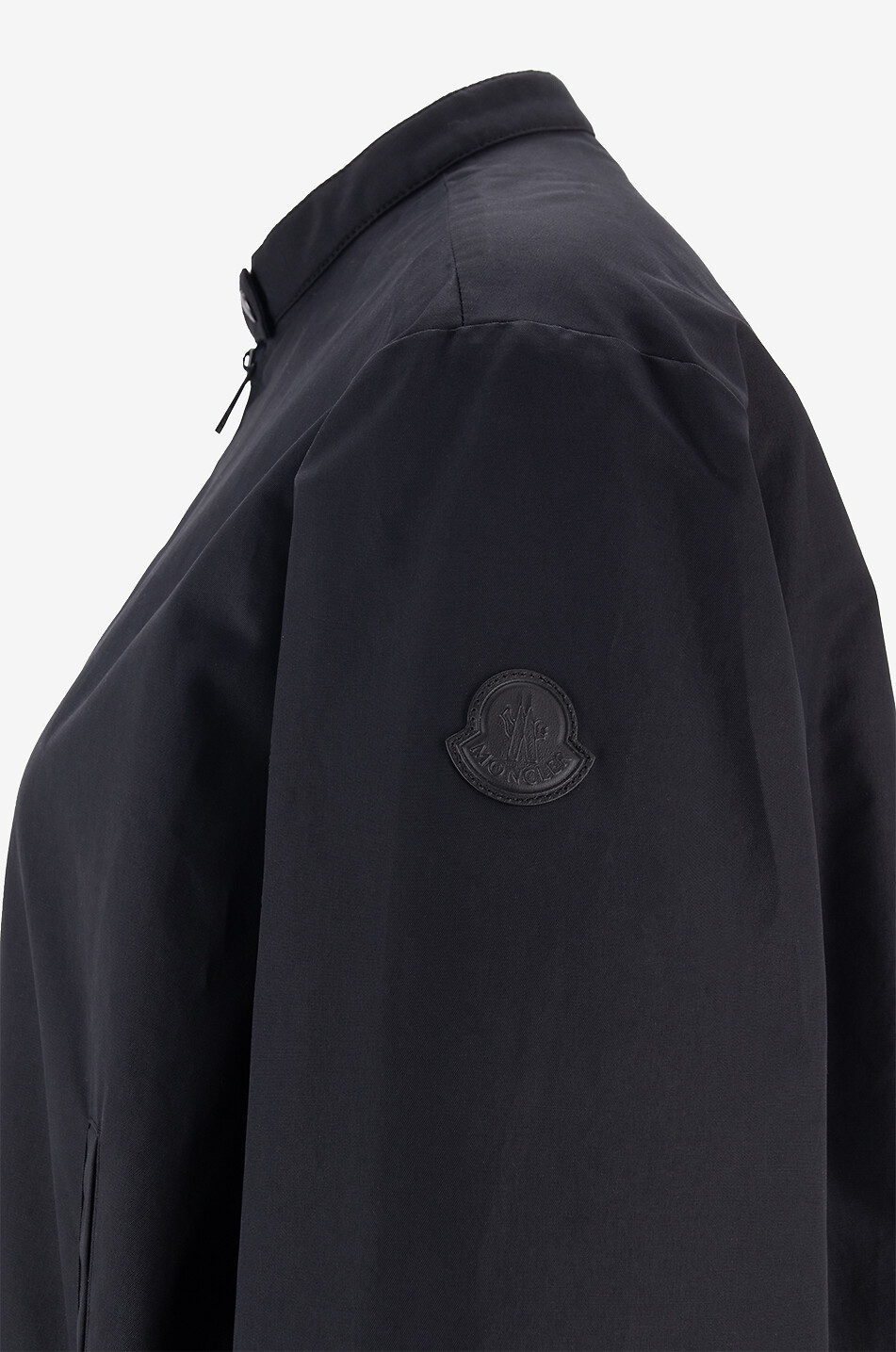 MONCLER Veste coupe-vent ballon à col bandeau Gruissan Femme NOIR 3