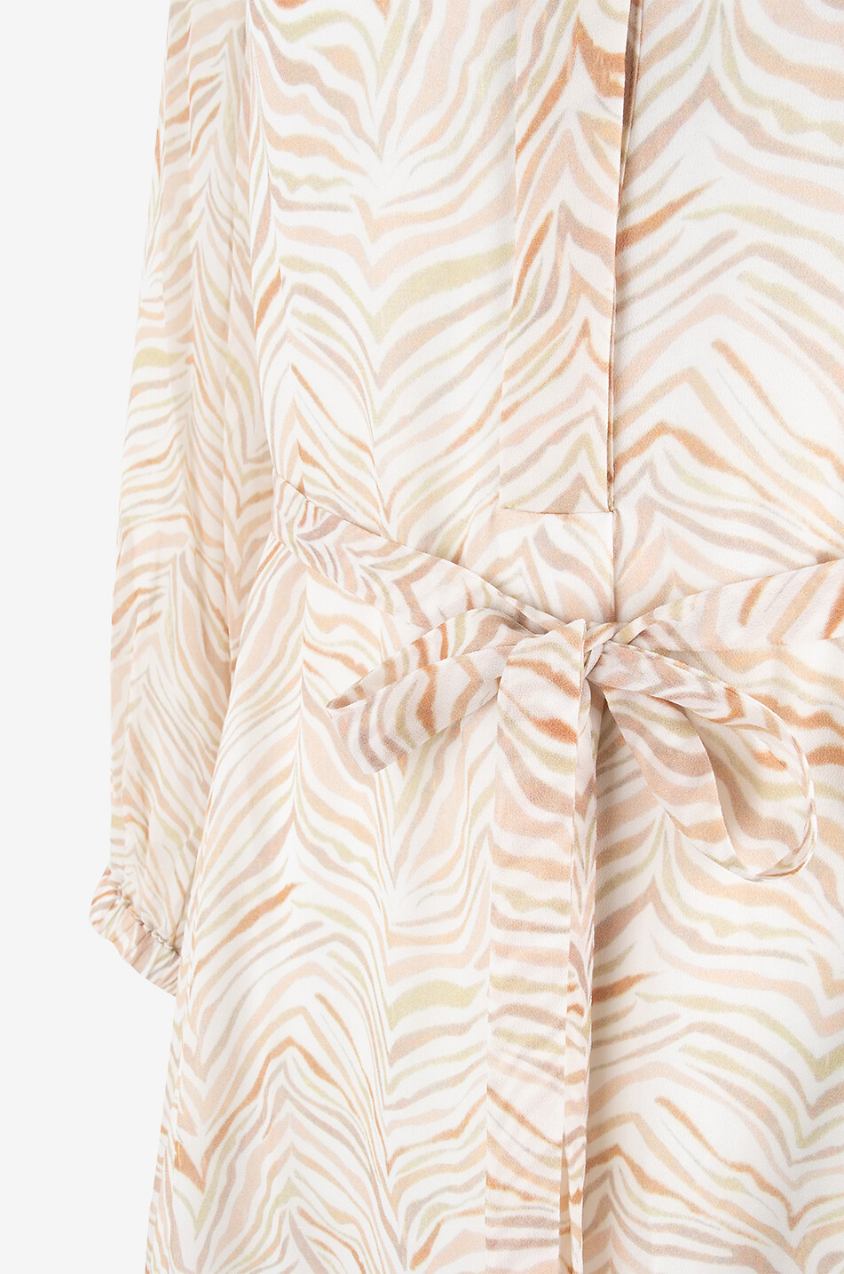 Midikleid mit Tigerstreifenprint Pari