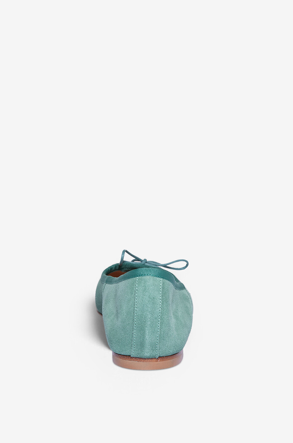 ANNIEL Ballerines à bout rond en daim Vintage Femme VERT CLAIR 4