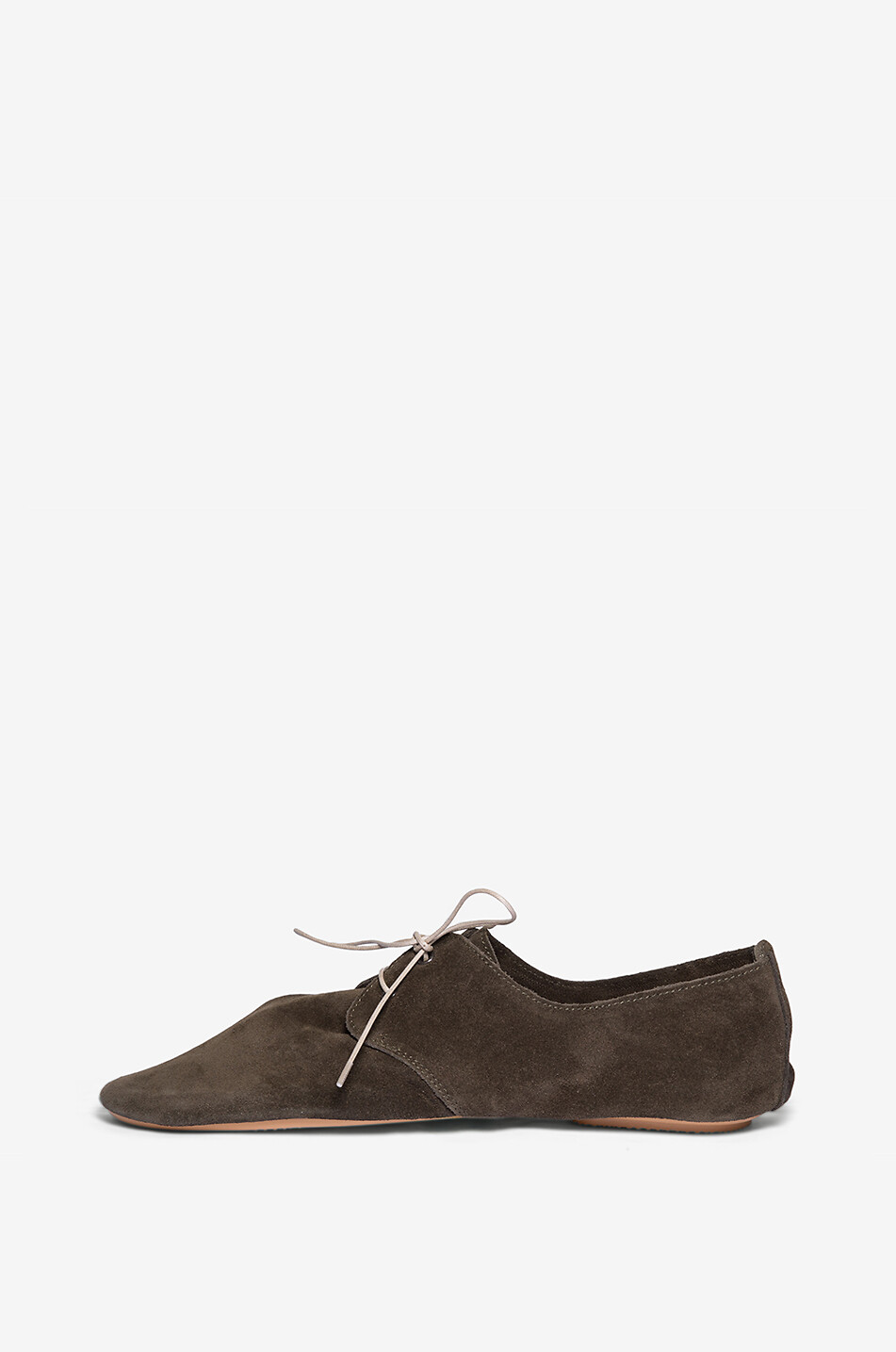 ANNIEL Derbys souples en daim Soft Femme KAKI 3