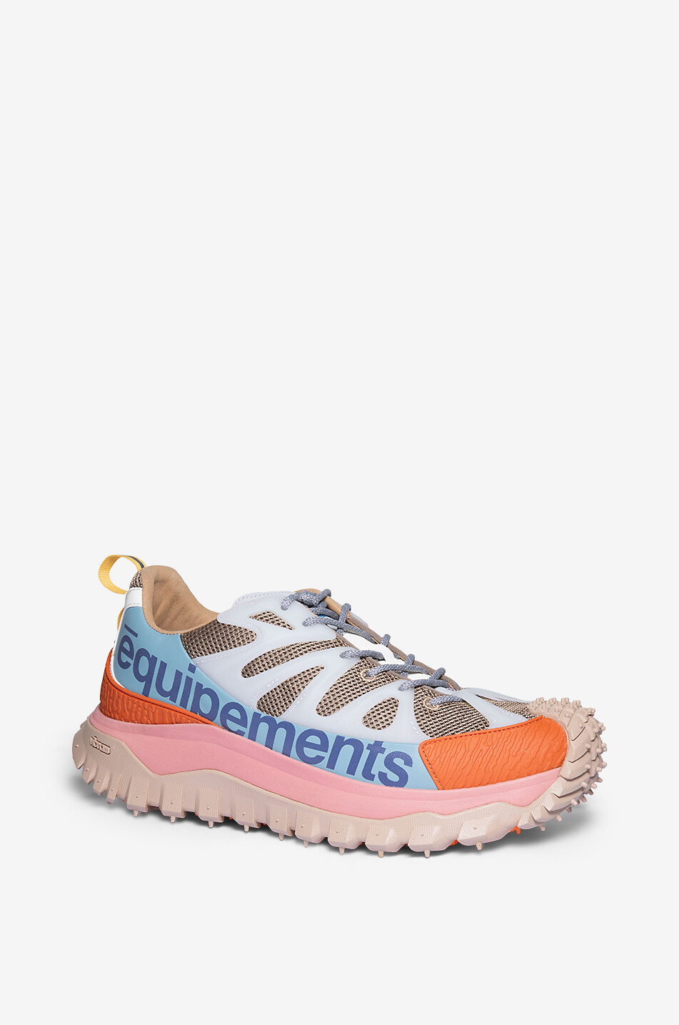 MONCLER Trailgrip Amoeba by Salehe Bembury low-top sneakers Men ORANGE 1