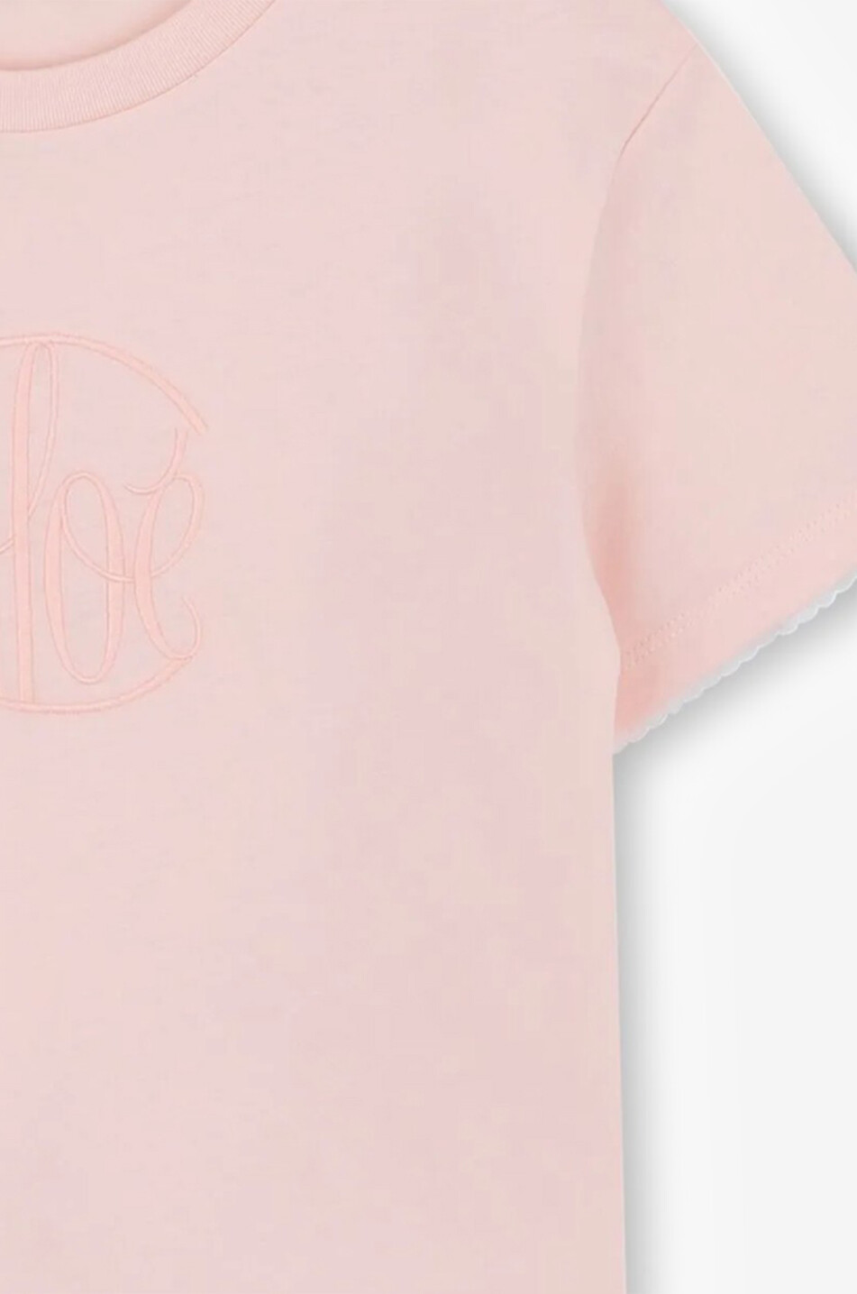 CHLOE Chloé girls' T-shirt dress Girl PINK 3