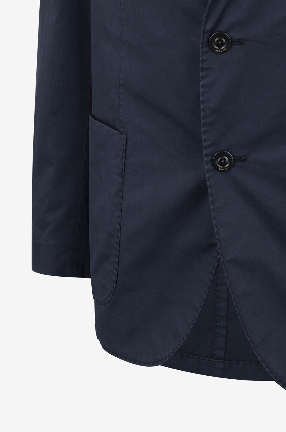 BOGLIOLI K-Jacket single-breasted gabardine blazer Men DARK BLUE 3