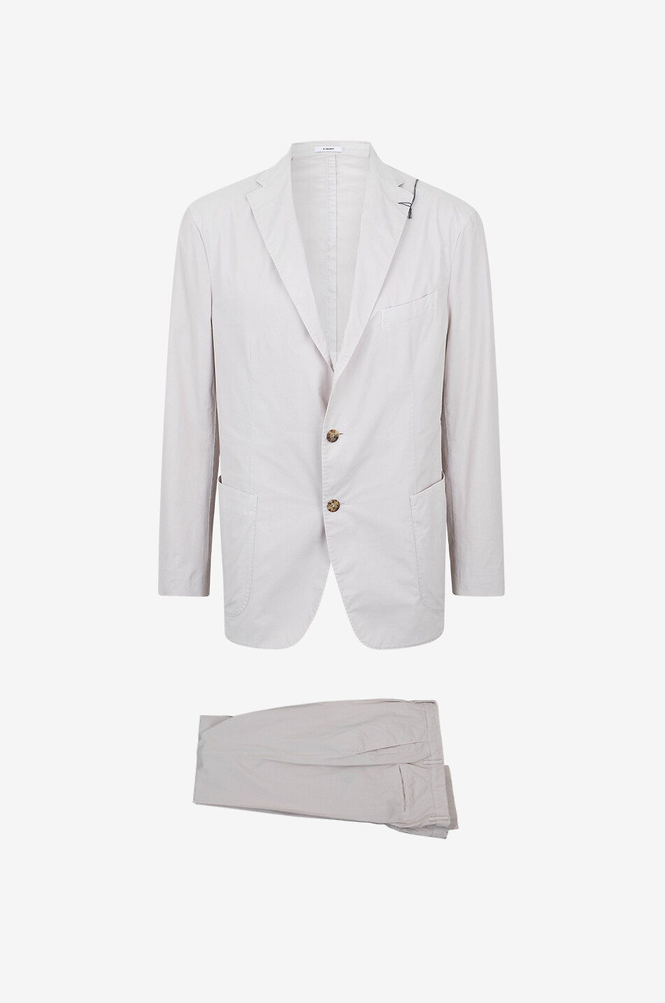 BOGLIOLI Costume en gabardine K-Jacket Homme Beige clair 1