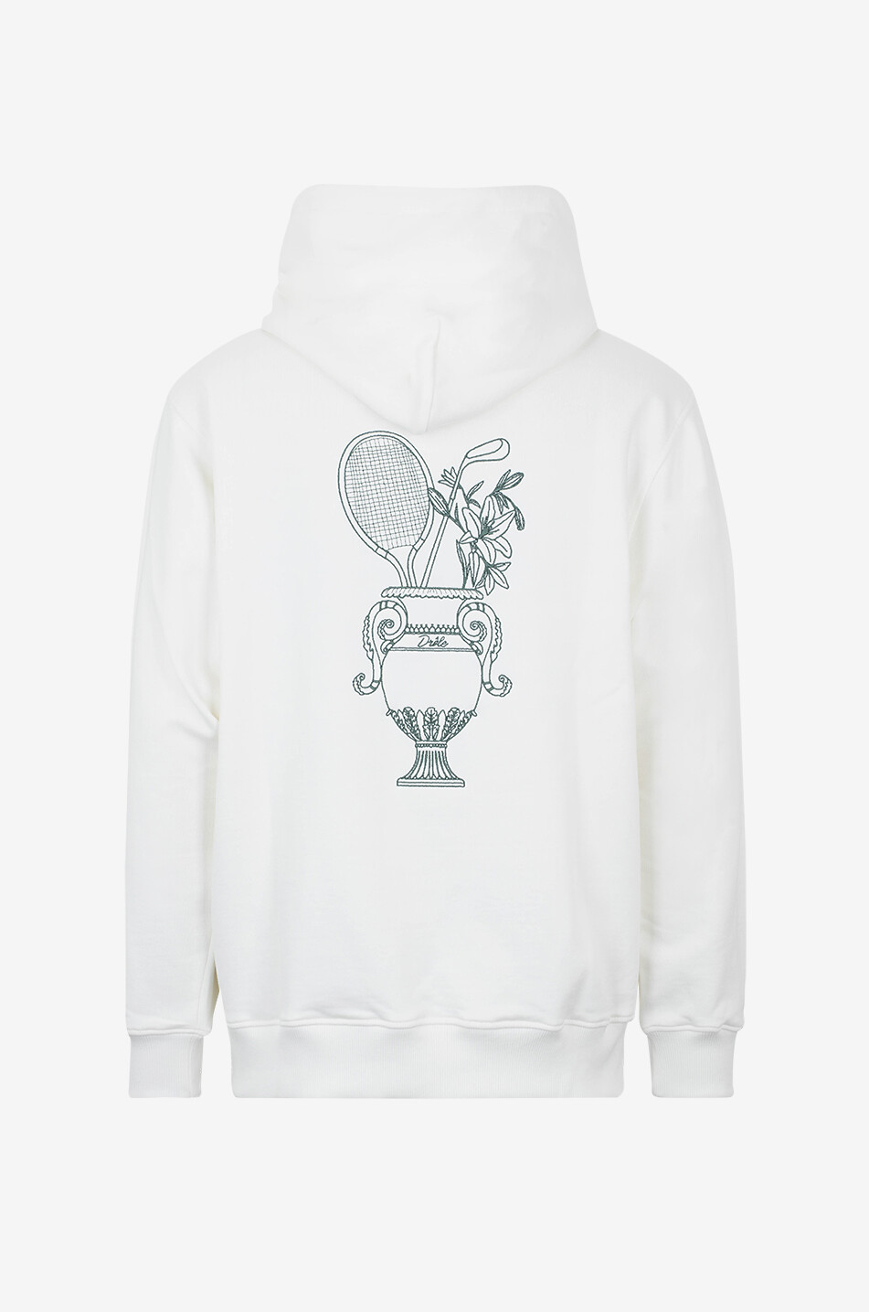 DROLE DE MONSIEUR Sweat-shirt à capuche en coton Medicis Sport Homme BLANC CASSE 2