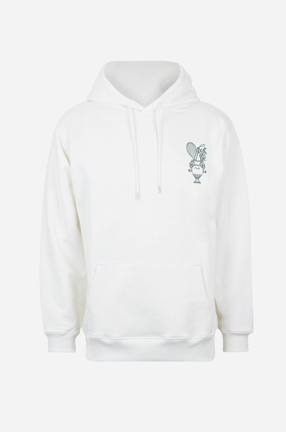 DROLE DE MONSIEUR Sweat-shirt à capuche en coton Medicis Sport Homme BLANC CASSE 1