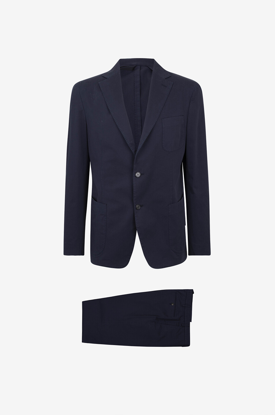 INCOTEX Cotton suit Men DARK BLUE 1