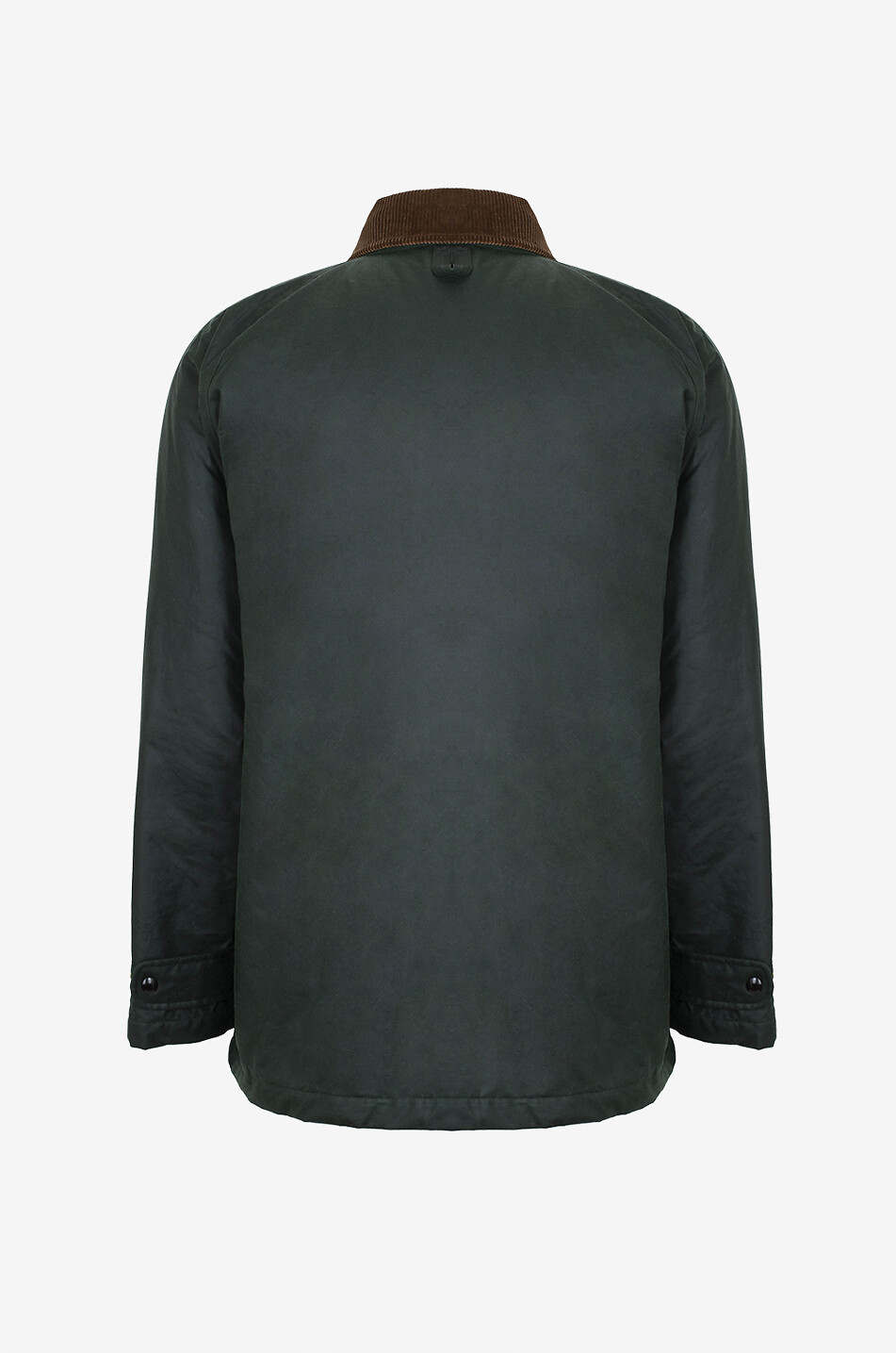 Waxed Coverall bi-material shirt jacket DRAKES GREEN Bongénie