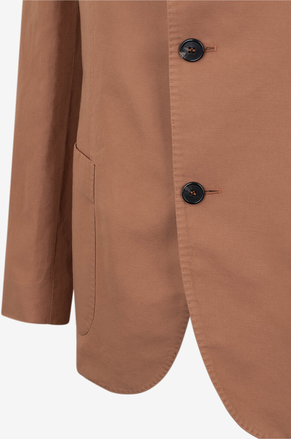 INCOTEX Costume en lin et coton Homme MARRON MOYEN 3